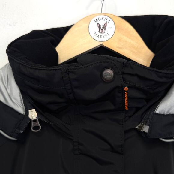 ROSSIGNOL Mens Ski Snowboard Jacket Black Insulated Waterproof Hooded Coat Large - Picture 3 of 16